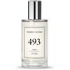 FEDERICO MAHORA PURE Pure 493 Profumo da Donna 50 ml | Fragranza Floreale Fruttata con Vaniglia e Muschio | Lunga Durata, Concentrazione al 20% | Elegante e Femminile