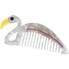 Asukohu Pettine per capelli portatile Acetato Professionale Elettrostatico Slip 0 Ergonomico Per Semplice Styling Interno O Viaggio Deflettore Per Capelli Fine