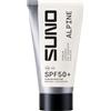 SUNO ALPINE Crema Solare Montagna, Alta Protezione SPF 50+, Performante e Traspirante, Adatta a Viso e Corpo, Ideale per Sportivi e Atleti, Sistema Filtrante Avanzato per Sport di Montagna, 50ml
