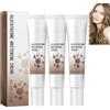 homomdy Crème éclaircissante au glutathion pour le visage,crème blanchissante au glutathion, sérum correcteur de teint pour éliminer les taches de rousseur et les imperfections, hydratant éclaircissant (3pcs)
