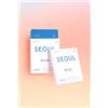 SKIN2KIM SEOUL MASK, Maschera Viso in Idrogel per Uso Notturno con Glutatione, Collagene Vegano e Vitamina C, 4 Maschere