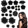 GWAWG 21 fermagli per capelli a forma di rosa, stile bohémien, design elegante, accessori per matrimoni, feste in spiaggia, stile hawaiano