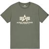 Alpha Industries Maglietta Basic T Rainbow Ref Uomo Vintage Green