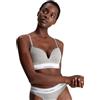 Calvin Klein Reggiseno Push-up Donna Plunge con Ferretto, Grigio (Grey Heather), 0B