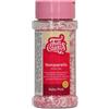 FunCakes Nonpareils Senza Glutine Baby Pink Mix: Cake Sprinkles, grande gusto, Perfect per la decorazione di torte, Sprinkle Mix. 80 g.