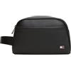 Tommy Hilfiger Men Th Foundation AM0AM14764 - Borsa da bagno, taglia unica, colore: Nero