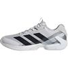adidas Uomo Adizero Ubersonic 5 Tennis Shoes, Dash Grey/Aurora Ink/Tech Grey Met., 47 1/3 EU