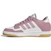 adidas Donna Rapid Court Low Shoes, Ftwr White/Magic Mauve/Gum 3, 39 1/3 EU