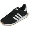 adidas Uomo Runvista Shoes, Core Black/Ftwr White/Gum 3, 45 1/3 EU
