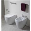 CERAMICA FLAMINIA Sanitari filo muro Flaminia Link Plus vaso Goclean bidet e coprivaso slim rallentato