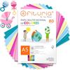 OFITURIA Fogli Colorati A5 80gr, 100 Fogli - Carta Hobby (Babyshower)