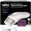 Braun Skin I·Expert Epilatore Luce Pulsata, Epilazione A Casa, Con App, 3 Testine, PL7263