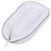 Babybay Cuddle Nest, White Stars Pearl Grey - 1380 g