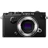 Olympus Pen-F Systemkamera (20,3 Megapixel, 5-Achsen VCM Bildstabilisator, elektronischer Sucher mit 2,36 Mio. OLED, 7,6 cm (3 Zoll) TFT LCD-Display, Full-HD, WLAN, Metallgehäuse), schwarz