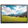XYIANG Cornice fotografica digitale in lega di alluminio con schermo HDMI da 17,1 pollici, lettore video full formato 1080p, decorativo, argento (nero)