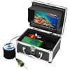 AMRTTWY Macchina fotografica subacquea, Telecamera Subacquea Per Pesca 1000TVL 6W IR LED Fish Finder Con Monitor A Colori Da 7 Pollici 10M 15M 20M 30M Per Mare Ghiacciato Impermeabile(09mj Ir 15m)