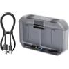 Tsophreniq Slot Custodia di ricarica con display a LED e per Action 5Pro / 4/3 Fotocamere Ricarica Rapida Dock Batteria Dock