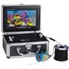 AMRTTWY Macchina fotografica subacquea, Fish Finder Fotocamera Per Pesca Subacquea 7 Pollici 1000TVL Video Lampada A Infrarossi Ghiaccio 30 Mete Impermeabile