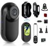 Nvgfelis Mini Bodycam Magnetica Telecamera Moto,Action Cam POV Portatile
