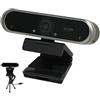 Shntig Webcam trasparente con messa a fuoco rapida e microfono integrato per videochiamate fluide e riunioni online streaming webcam