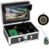 AMRTTWY Macchina fotografica subacquea, Telecamera Per Pesca Subacquea Invernale Fish Finder 9 Pollici HD 1080P IP68 Impermeabile 15M/30M/per Ghiaccio/mare/fiume(15m)