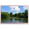 XYIANG Cornice fotografica digitale da parete in lega di alluminio da 43,2 cm con lato stretto HD 1080p, 1440 x 900 ad alta risoluzione, disponibile in diversi colori decorativi (oro champagne)