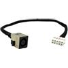 Tvvbbi For 8760W 8560W 8570W 8770W 8760P 6560B 6570B 8560P 8570P Laptop DC Power DC-IN Charging Cable(10PIN)