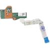 Tvvbbi For V310-15ISK V310-15IKB E52-80 Laptop USB Board Sound Card Audio Interface Board Power Switch Board(Power switch board 1)