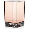 Kartell Boxy Porta Spazzolino, Rosa Nude, 7x7x12 cm