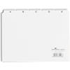 Durable 365002 - Divisore alfabetico per schedario, f.to A5, con etichette prestampate (A-Z), bianco, confezione da 25 pezzi