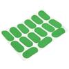 GOOHOCHY Toppe Adesive per Biliardo Verde Design Autoadesivo per Riparazione Rapida Tovaglia Tavolo da Biliardo 15 Adesivi per Foglio Accessori per Gioco