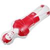Generic Durevole Manichino Gonfiabile per Allenamenti di Calcio e Boxe con Base Riempita d'Acqua 40x160 Cm in Rosso o Blu