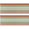 Kfwfuaee Set da golf in legno da 83 mm per pratica sul campo, confezione da 50 tee da golf con tappo a tazza e punta appuntita per sull'erba durante i round quotidiani
