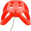 Xolmizyn Slittino per bambini in plastica robusta con pattini in acciaio, 80 x 39,5 x 25,5 cm, robusta slitta da neve con corda di trazione per divertimento invernale