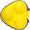 ZWWAAZHF 3 PU Pelle Ping Pong Container 3-Ball Storage Case Atleta Attrezzatura di Formazione Sport Accessorio di Formazione