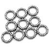 A ABSOPRO Bicicletta ASSE Ruota Sfera Cuscinetto Gabbia 20mm Dia 9 Sfera Acciaio (Set di 10)