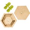 Générique Esercitatore Per Le Dita Allenatore Per La Delle Dita In Legno Esagonale