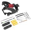 Generic Kit sospensione posteriore scooter elettrico ammortizzatore posteriore assorbimento degli urti for parti di riparazione durevoli F2 F2Pro F2Plus(Zwart)