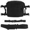 Generic Tattico Chest Rig Molle Caccia Pettorale Carrier con Borsa for Kit Zaino di Espansione(VE-86-ACC-01 Blk)