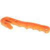 JECOMPRIS Coltello Subacqueo Portatile in Acciaio per Taglio Corde Attrezzatura di Emergenza per Operazioni di Salvataggio e Pesca con Impugnatura Ergonomica Arancione
