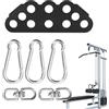 Generic Cable Machine Bodybuilding - Maniglia stampata, trave, corda tricipite, lucchetto universale per palestra, allenamento di , fitness, bodybuilding, accessorio in acciaio inossidabile