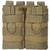 TOPTIE Custodia Tattica per Caricatore, Custodia M4 M16 AR-15 Tipo Molle Mag, Doppio o Triplo Supporto per Caricatore Aperto Airsoft