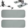 Generisch Tappetino da corsa per moquette, spessore antiscivolo, fonoassorbente, 25 x 80 cm, per vogatore fitness, yoga, allenamento a casa, garage, tappeto