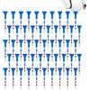 Generisch Tee da golf da 8,9 cm, 50 pezzi, stelle e strisce, design patriottico