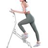 Salmeee Stairmaster - Stepper per casa, 120 kg, dispositivo da arrampicata 114-125 cm, Stairmaster per casa, allenamento cardio, per soggiorno, bianco