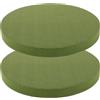VINTORKY Cuscino Yoga Antiscivolo in Eva Verde per Protezione Ginocchia, Tappetino Esercizio, Supporto Morbido per Allenamento Yoga e Pilates