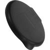 JOINPAYA Sedile WC Portatile Nero in Plastica Copertura Rimovibile e Seduta Confortevole per Campeggio e Viaggi in Camper Outdoor