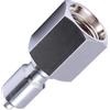 Jazuaiao Regolatore subacqueo compatibile B C D in acciaio inox con porta femmina 8/3/24 per diverse marche di attrezzature subacquee Regolatore per prime fasi B C D adattatore