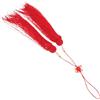 MOKKHNB Nappa Rossa per Arti Marziali Pendente Luminoso, Decorazione Versatile in Stoffa per Tai Ji e Attrezzature Sportive