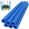 Generic 6 manicotti di ricambio in schiuma per trampolino, imbottiture di sicurezza per trampolini interni ed esterni, accessori di protezione durevoli per pali da trampolino